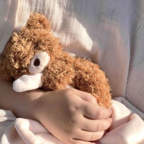 Aka Knuffeldoekje Teddy 25 cm
